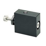 In Line Push To Read Gauge Isolator Valve - GT Series